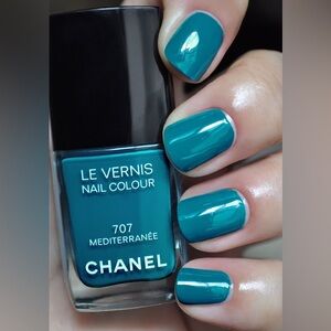 NEW Chanel Le Vernis Nail Colour 707 Mediterranée